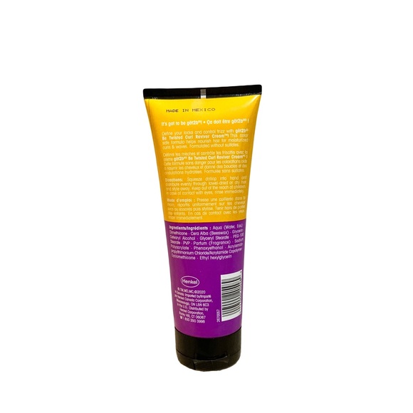 Schwarzkopf Got2b Be Twisted Curl Reviver Cream - Picture 2 of 4